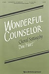 Wonderful Counselor SATB choral sheet music cover